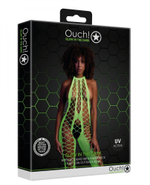 Зеленый кэтсьюит Bodystocking with Halterneck (Размер: XS-XL) (Цвет: зеленый)