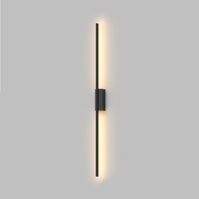 Светильник настенный TRIXRAY, 6.5Вт, 780?мм, 3000К, алюминий, черный