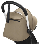 Коляска Stokke YOYO3 Newborn Shell рама белая White 2 в 1 Toffee