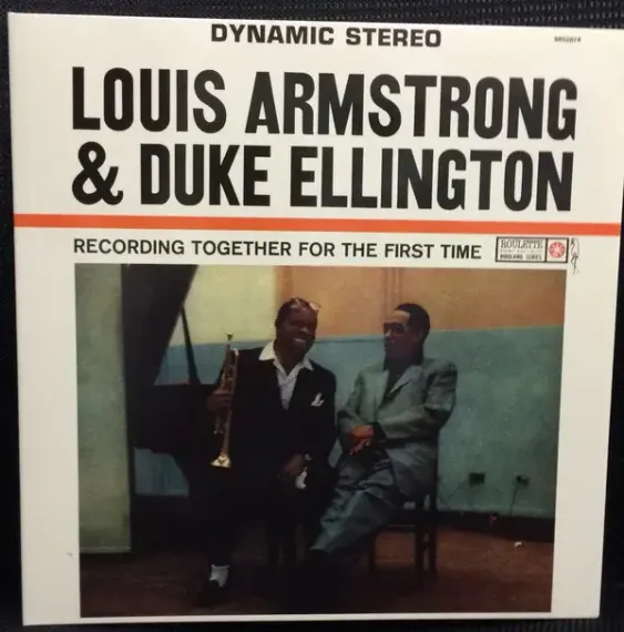 Louis Armstrong; Duke Ellington - Recording Together For The First Time