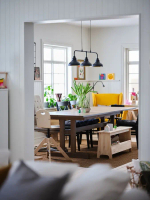 Скамья садовая - IKEA PERJOHAN, 45х100 см, бежевый, ПЭРЙОХАН ИКЕА