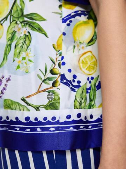 Marc Cain Блуза из струящейся вискозы