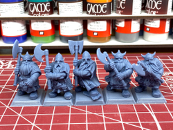 Dwarfs Warriors Two Handed Unit