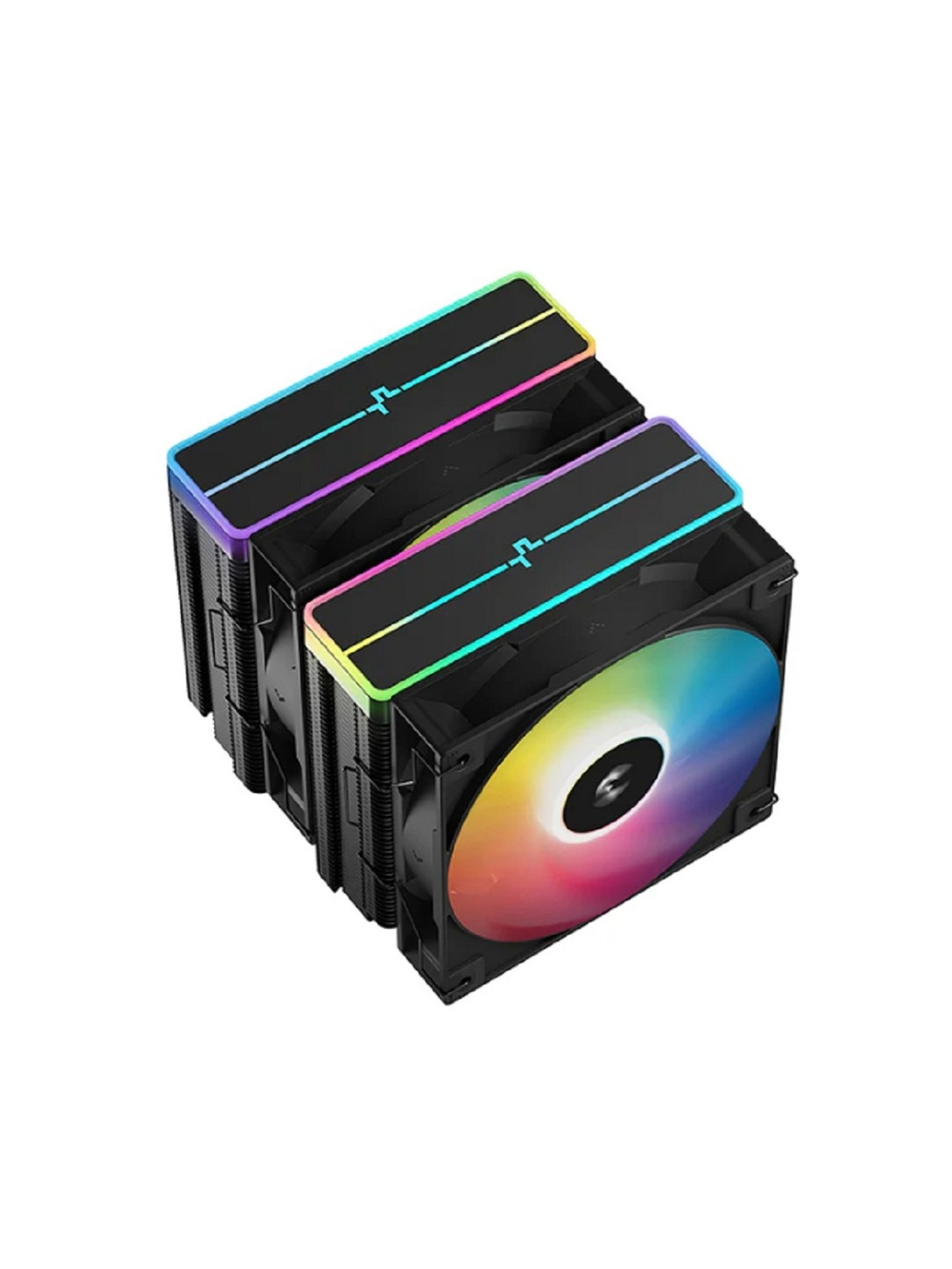 Cooler DeepCool AG620 Bk V2 ARGB Soc-AM5/AM4/1200/1700/1851 черный 4-pin 15-29