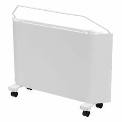 Конвектор электрический DENZEL XCE-1500, 230 В, 1500 Вт, белый, сушилка, колеса, Х-элемент 98131