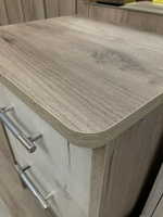 Прихожая Саша 14 дуб крафт серый/дуб крафт белый