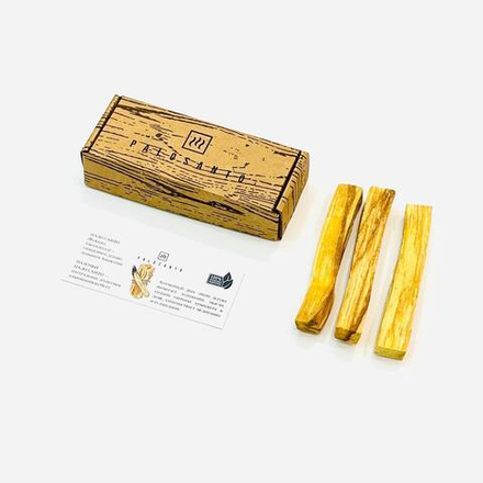 Палочки Пало Санто в подарочной коробочке (СТАНДАРТ), 3 шт