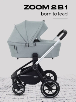 Коляска детская MOWBaby "ZOOM"PU (2в1) RA086