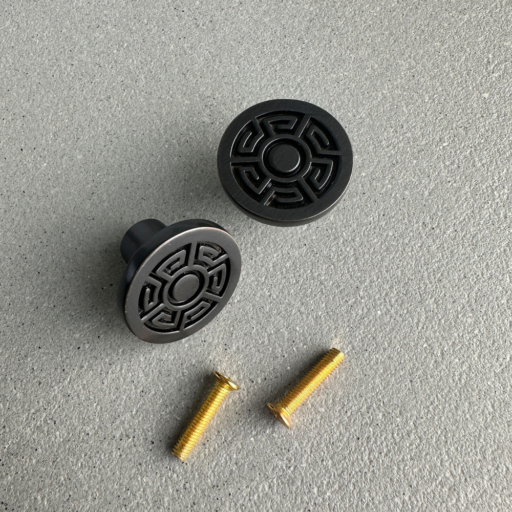 Ручка-кнопка MOS002 black