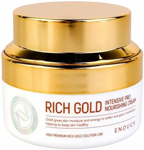 Enough Крем для лица с маточным молочком - Rich gold intensive pro nourishing cream, 50мл