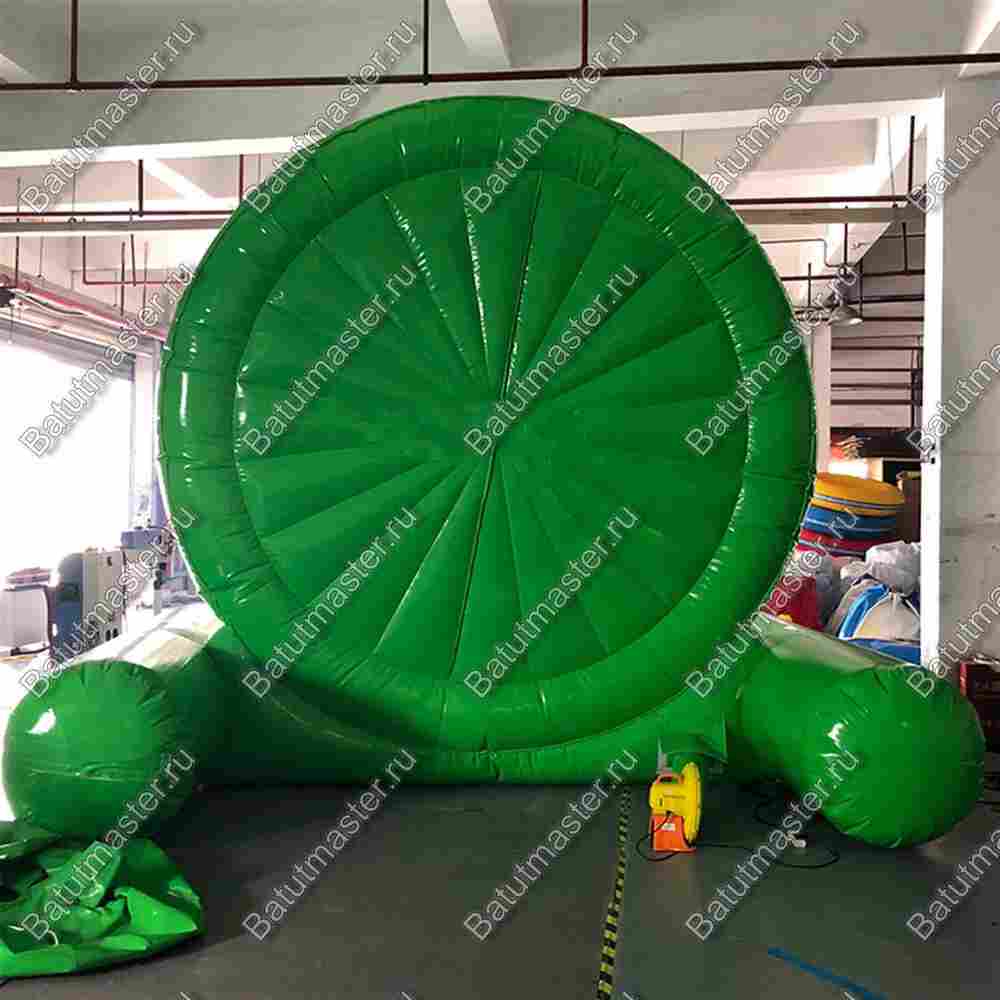 Надувной дартс «В яблочко» на подкачке, диаметр 3 м, размер 3×1,5×3 м