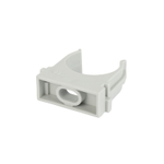 Крепеж-клипса для трубы 25 мм серая 10 шт