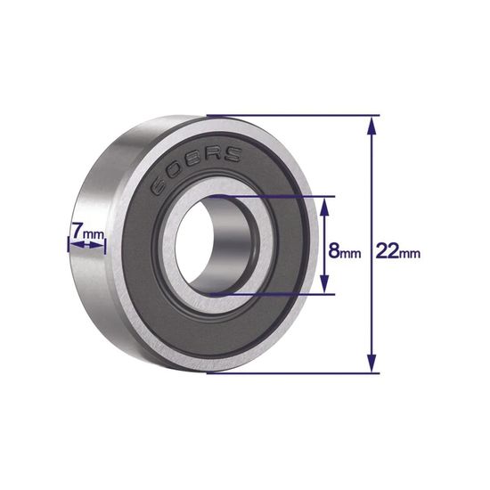 Подшипники 608 размеры, фото