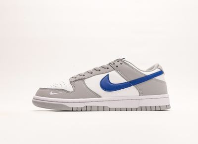 Nike Dunk Low Mini Swoosh Wolf Grey Game Royal