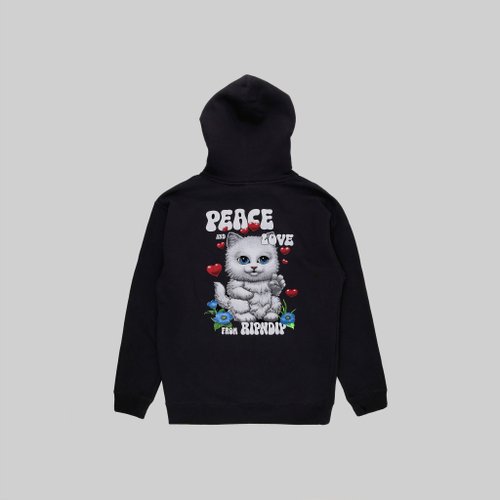 Толстовка мужская Ripndip Peace Love Hoodie артикул:RND10079 - купить в магазине Дайс