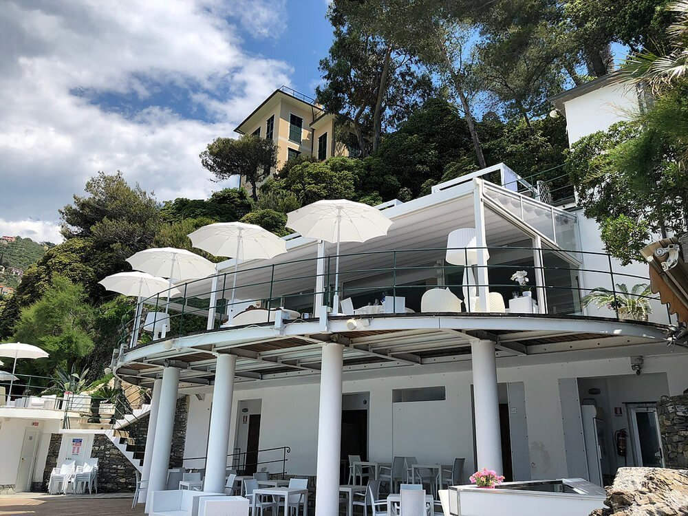 Зонт пляжный профессиональный Cezanne, тортора, Ø2400