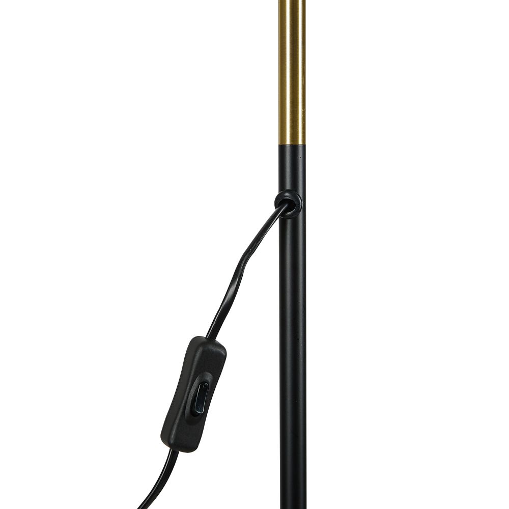 UML-T700 E27 BLACK Торшер напольный под лампу Е27. 40W. с регулировкой наклона. Механический выключатель. Черный. ТМ Uniel