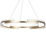 736333 Люстра ROTONDA 70W LED 3805LM 120G ЗОЛОТО 3000K