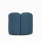 Пуф Bun, Ø45х45 см, синий