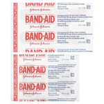Band Aid, лейкопластыри, гибкая ткань, 20 разных размеров