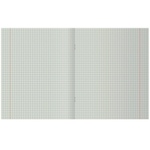 Тетрадь общая BG, А5, 96 листов в клетку, обложка бумвинил, синий, эконом