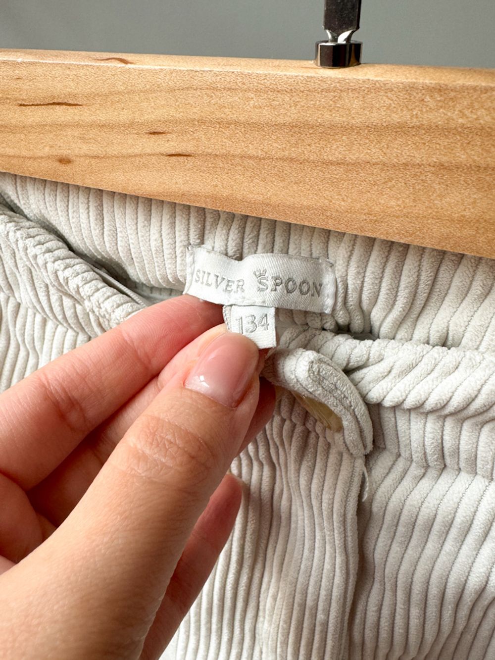 Вельветовые брюки Silver Spoon, 134