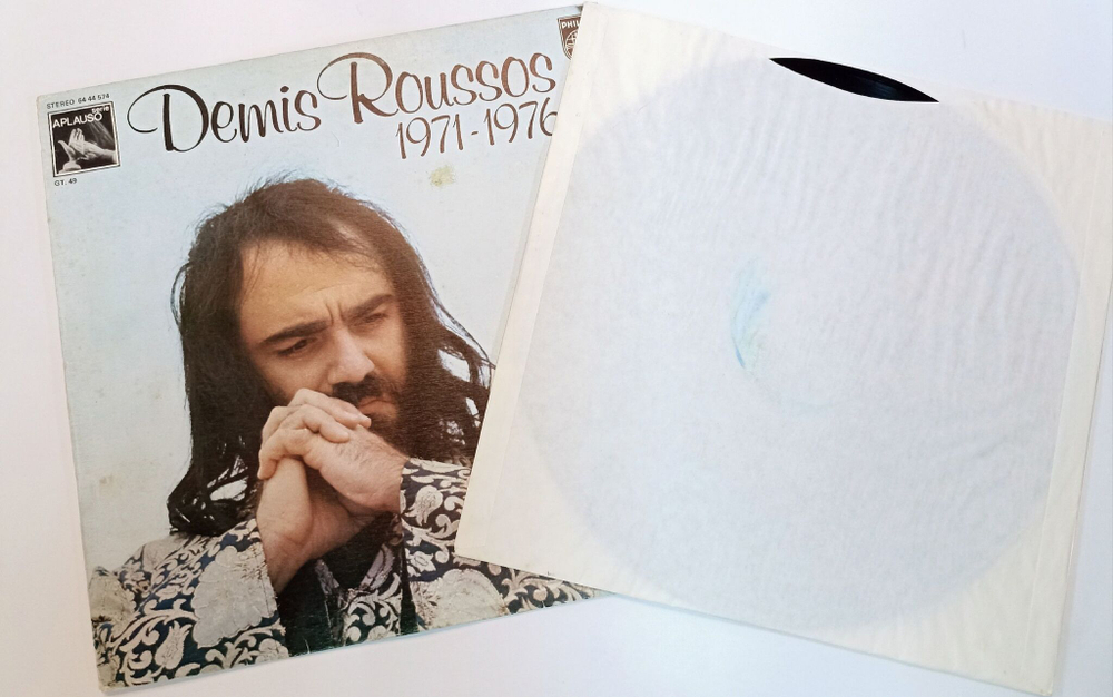 Винтажная виниловая пластинка LP Demis Roussos 1971-1976 (Spain 1977)