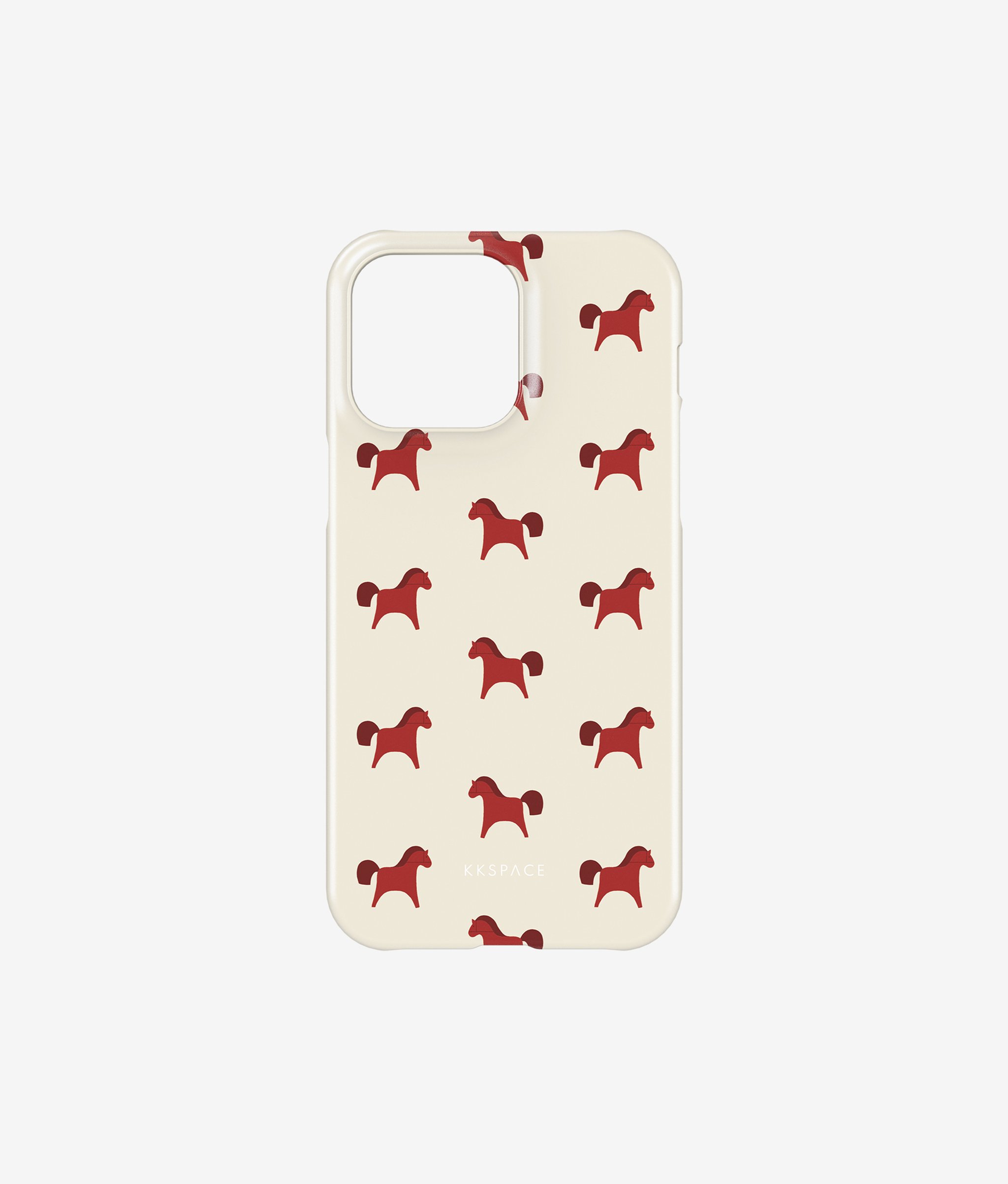 Чехол PONY (бордовый) для iPhone