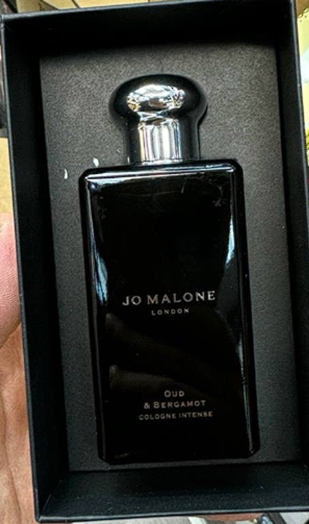 Jo Malone Oud & Bergamot 100ml (Коробка парфюма повреждена без слюды, парфюм новый, распаковка для фото)