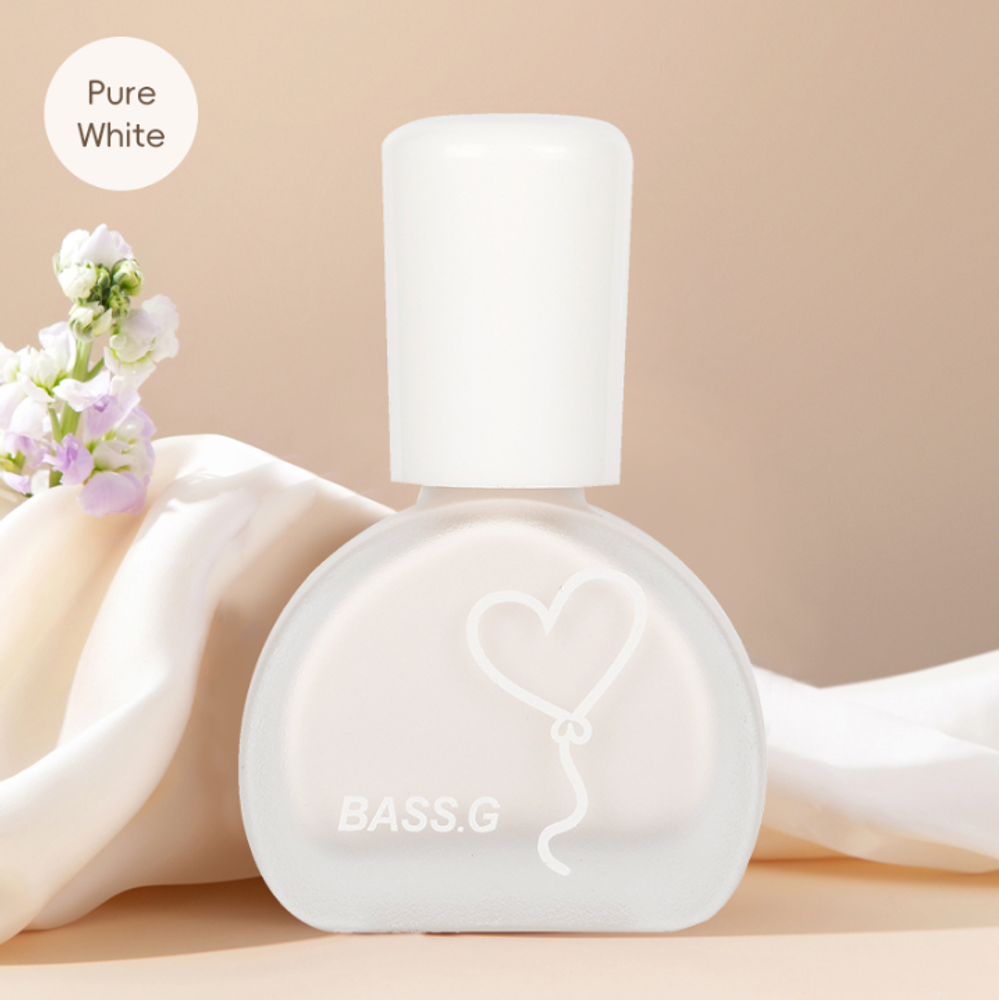 Лак для ногтей &quot;Bass.G&quot;, белый