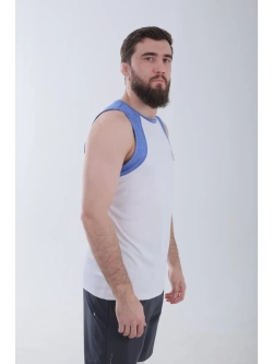 Спортивная футболка майка тренировочная без рукавов