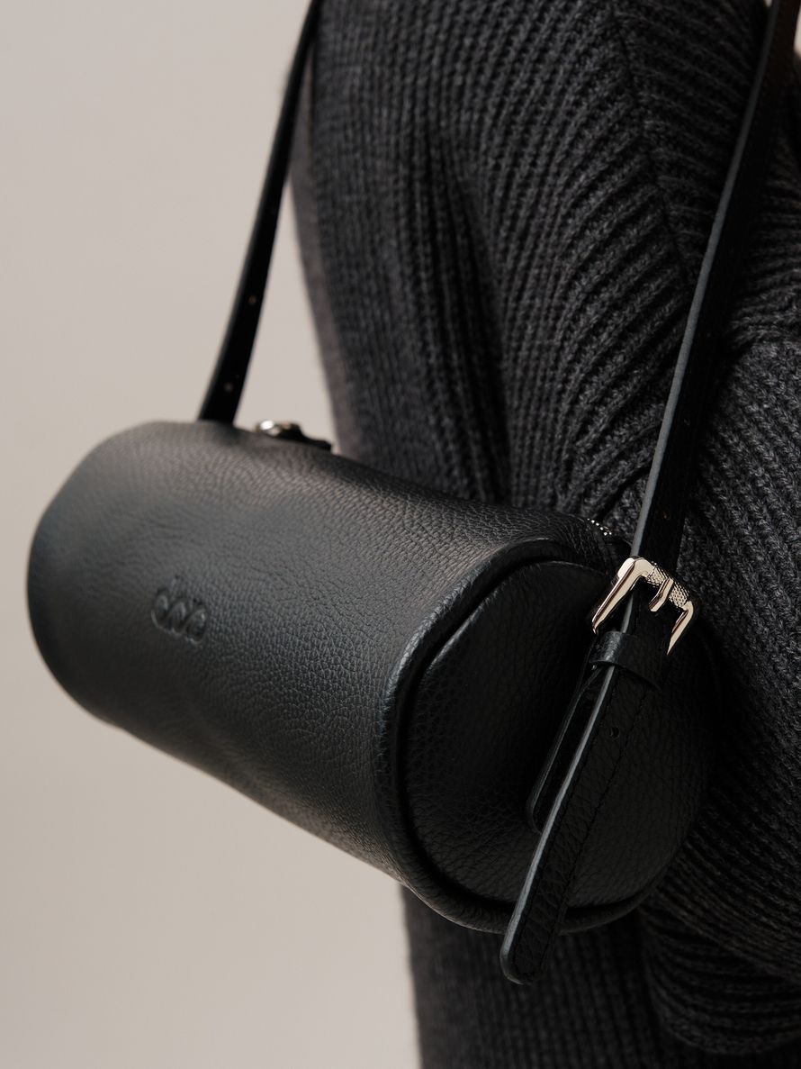 Кожаная сумка DBR 31343 черный