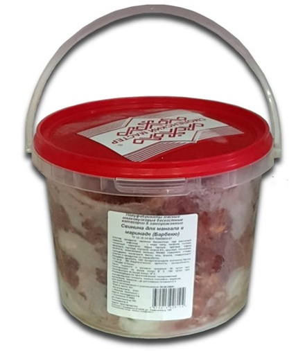 Свинина для мангала в маринаде "Барбекю" 2кг. Смоленский мастер