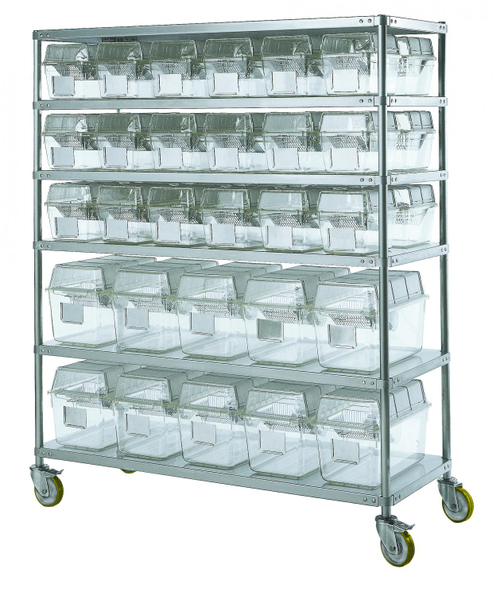 Стеллажи с регулируемыми полками