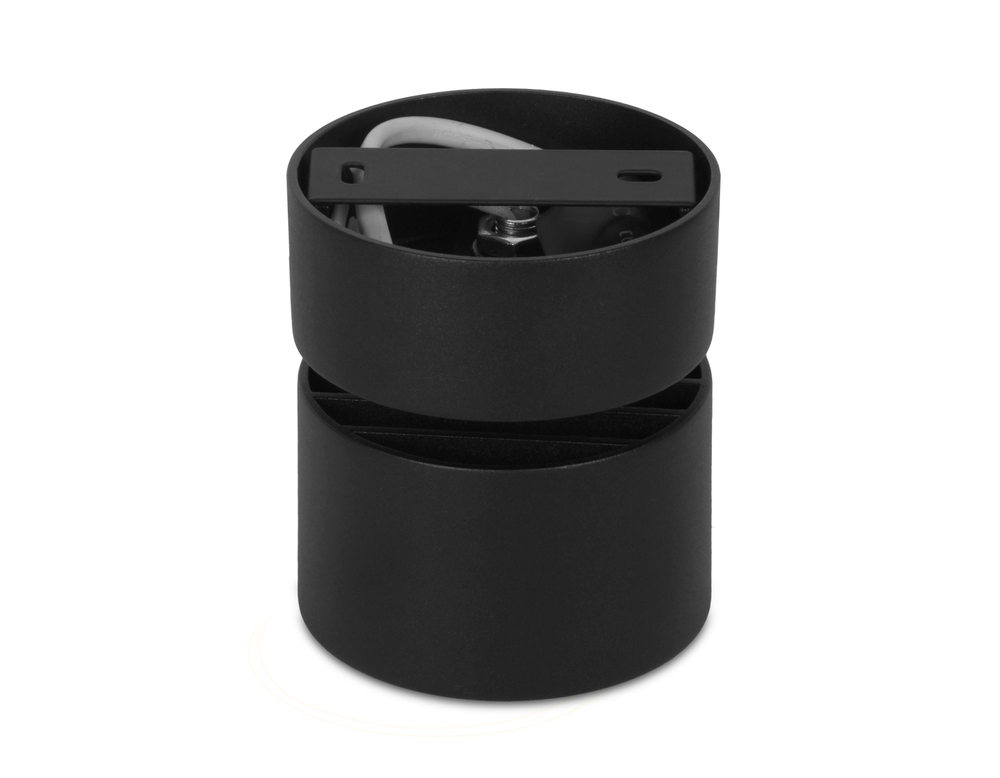 Накладной поворотный светодиодный светильник TN269 SBK черный песок LED 4200K 7W D75*83