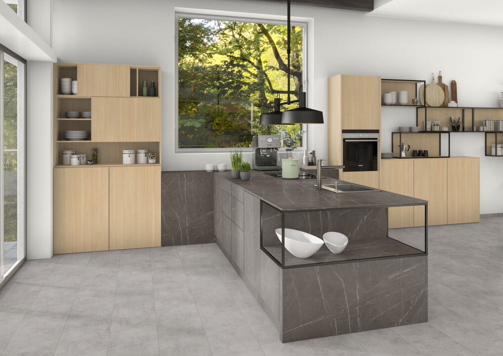 Ламинат Egger Pro Kingsize Aqua Plus EPL166 Бетон Чикаго светло-серый