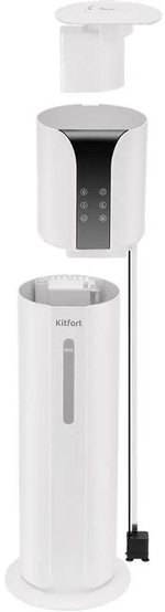 Увлажнитель воздуха ультразвуковой KitFort КТ-3861,  9л,  белый