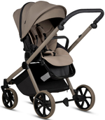Детская коляска Tutis Mio 3 Plus Essential New 4 в 1 с автокреслом Beno Black и базой 1622078 Taupe Deep