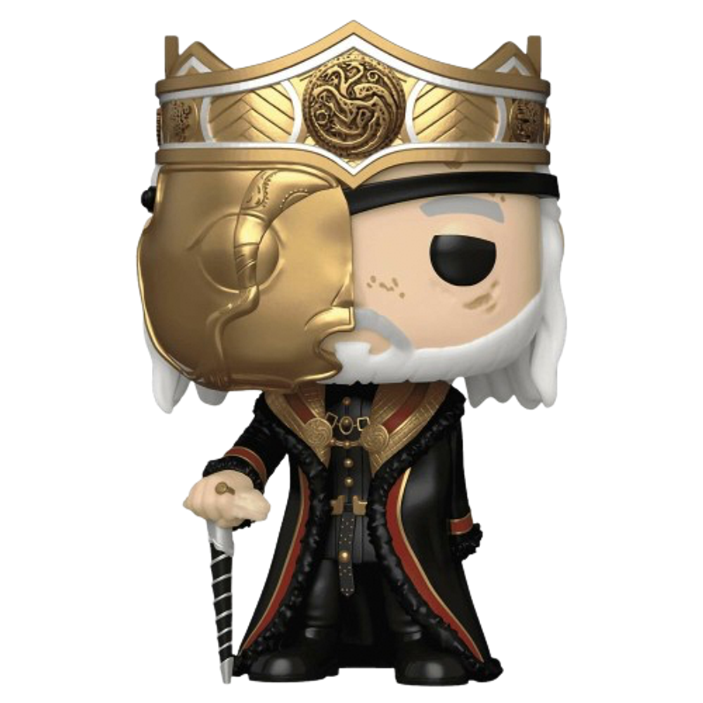 Фигурка Funko POP! TV HOTD S2 Viserys Targaryen with Mask w/Chase купить по  цене 2 190 руб в интернет-магазине комиксов Geek Trip