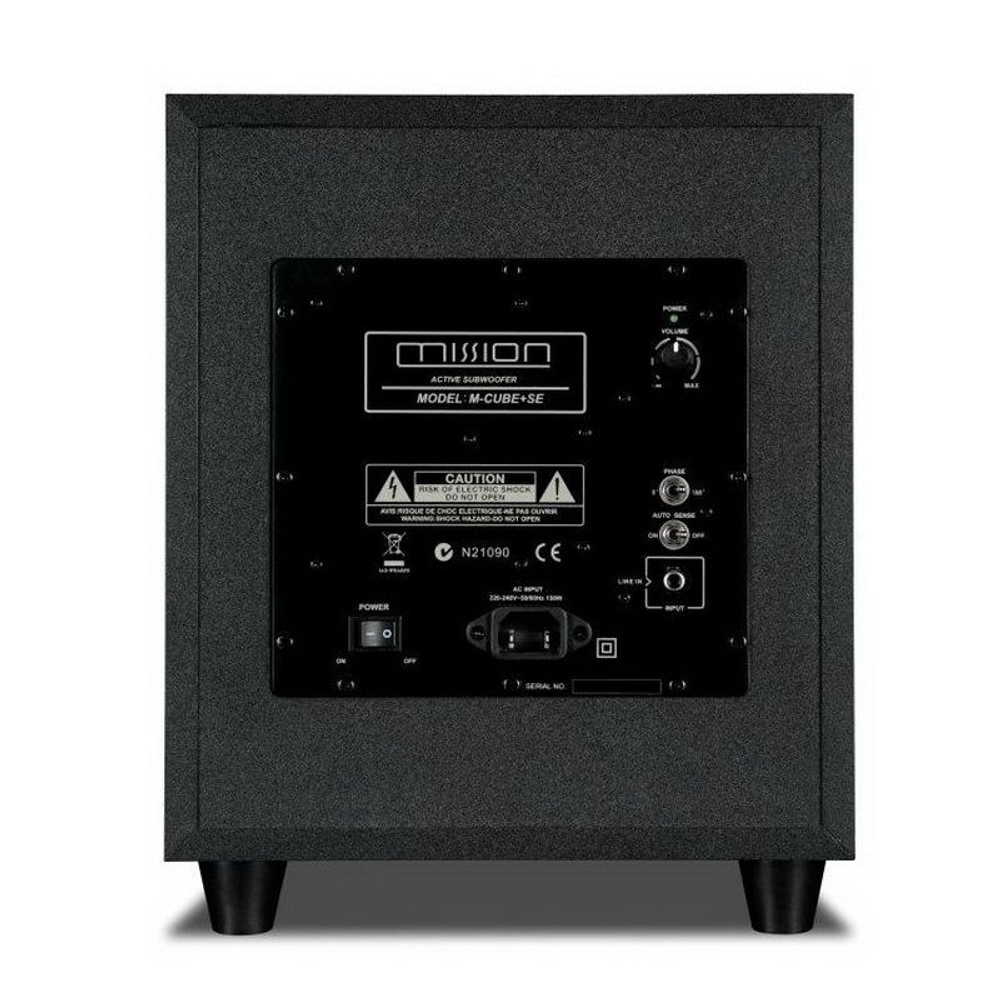 Сабвуфер закрытого типа Mission M-Cube + SE Subwoofer Black
