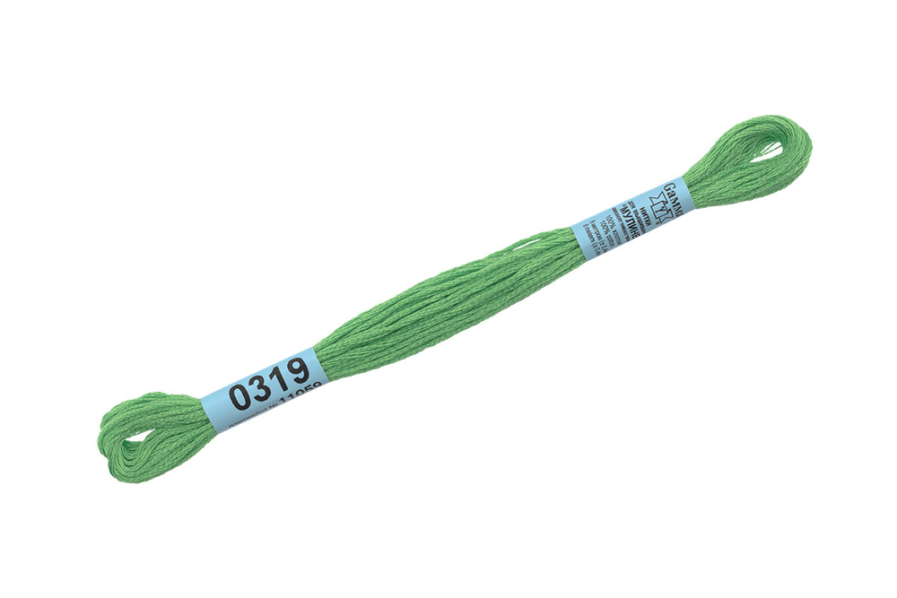 Мулине "Gamma" ,100% хлопок, 8 м, №0319