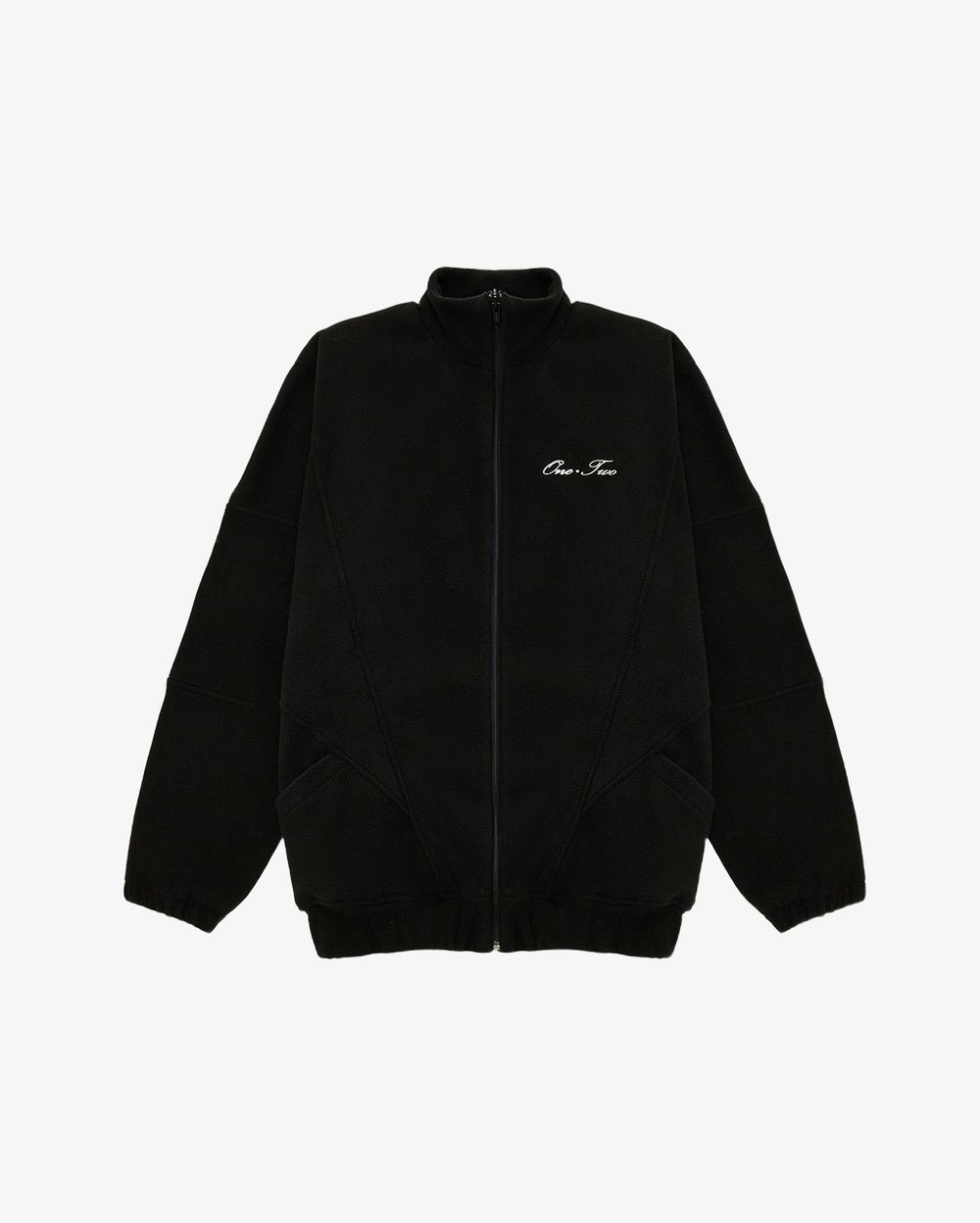 Толстовка One Two Zip-Up черная