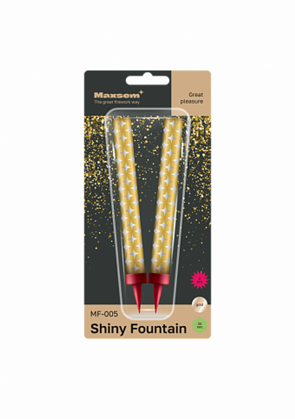 MF-005 Happy Birthday Настольный фонтан 10см.