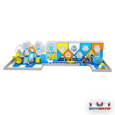 Плоская игровая зона «Волшебный Лес», 15×5,5×2,8 м