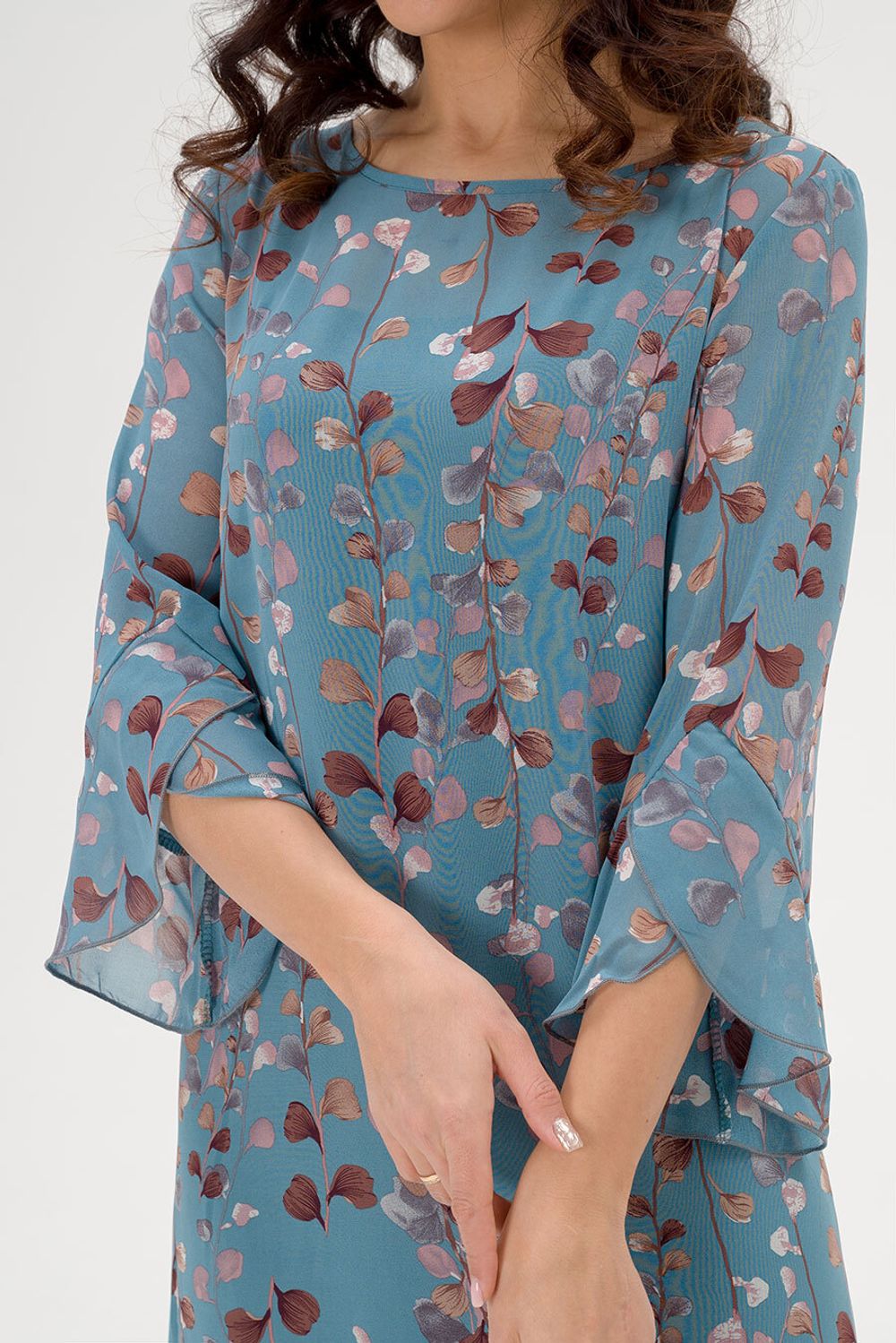 Платье Бетани (46-58) Serenada мятный (Акция)