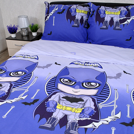 Комплект постельного белья "IS. BATMAN", поплин, 100% хлопок.