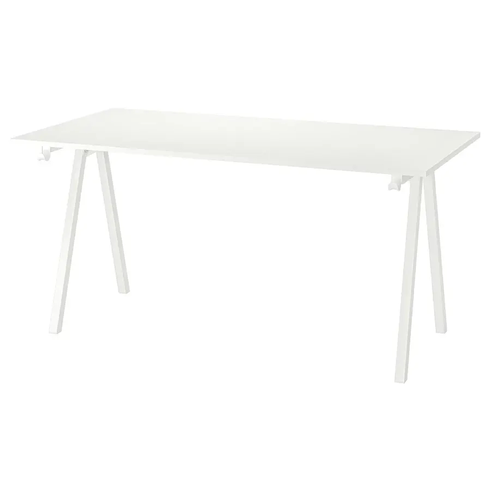 Столешница - IKEA TROTTEN/ТРОТТЕН ИКЕА, 160х80х2 см, белый