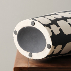 Ваза Black And White Narrow Mouth Vase B