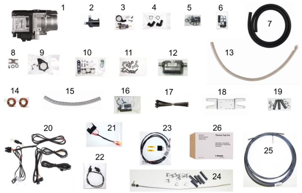 Webasto Thermo Pro 50 (дизель) 24в