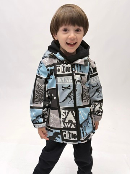 Парка демисезонная мембрана для мальчика 4-9 лет Милашка Сьюзи